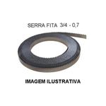 Lâmina Serra Fita 3/4 Pol. (19mm) Temperada Para Madeira Cortec - Com Emenda de Fábrica 