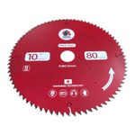 Disco De Serra Circular Mdf 250x80x30 Samuray (japonesa) Vermelho