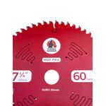 Disco De Serra Circular Mdf 185x60 7 1/4 Samuray (japonesa)