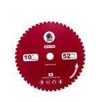 Disco Serra Corte Em Aço A Seco 254 Mmx52 Samuray 1750 Rpm Vermelho