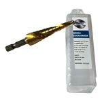 Broca Escalonada De Aço Rápido 3,2 Á 12,7mm Cortec
