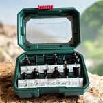 Jogo De Fresas Tupia Com Rolamentos Blindados - Industrial-