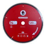 Disco Serra Circular Aluminio 355x120z Samuray (japonesa) 