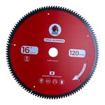 Disco Serra Circular Aluminio 400x120z Samuray (japonesa) Vermelho