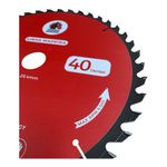 Disco Serra Circular 7.1/4x40z F.20mm Multimaterial Samuray 