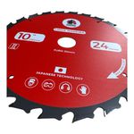 Disco Serra Circular 10'' 250x24z F.30mm Multimaterial Samuray 