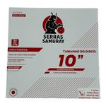 Disco Serra Circular 10'' 250x40z F.30mm Multimaterial Samuray 