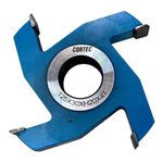 Fresa Tupia Canal Reto Rebaixe 125x12mm Widea Cortec 