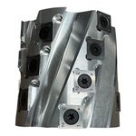 Cabeçote Helicoidal Com Pastilhas Recambiáveis Ø80x80x30