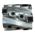 Cabeçote Helicoidal Com Pastilhas Recambiáveis Ø80x80x30