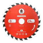 Disco Serra Circular 200x24 F.30mm Multimaterial Samuray 