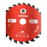 Disco Serra Circular 200x24 F.30mm Multimaterial Samuray 