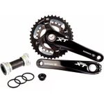 Pedivela Deore Xt M785 Duplo 2x10 (38/26) Mais Movimento Central Shimano