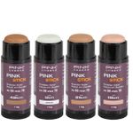 Protetor Solar Facial Com Cor FPS90 Pink Stick