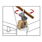Extrator Movimento Central Ice Toolz E291 Bb30/Bb92/Bb86