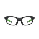 Oculos Para Ciclismo Hb Rush Com Lente Para Grau Preto E Verde E Lente Cinza Escura