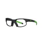 Oculos Para Ciclismo Hb Rush Com Lente Para Grau Preto E Verde E Lente Cinza Escura