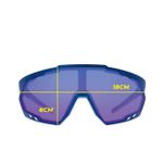 Oculos Hb Spin Azul Com Lente Azul Espelhada E Lilás Espelhada