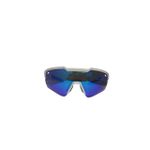 Óculos De Sol Hb Shield Comp 2.0 Com Armação Branca Com Lente Branca