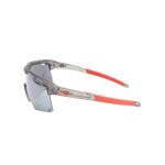 Oculos Sol Hb Shield Compact M Cinza Lt Prata Cor Azul Armação Cinza Fosco Translucido