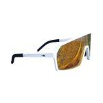 Óculos De Sol HB Grinder Pearled White/ Orange Chrome - Lente 13,1 cm