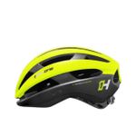 Capacete Bike Wind Aero Led Mtb/Speed Cor Amarelo/Preto Tamanho 54/57 High One