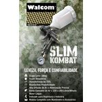 Pistola de Pintura Slim Kombat HTE 1.3 Walcom