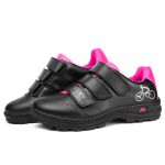 Sapatilha Ciclismo Pedal Sem Clip Bike Rosa Oxy Shoes 1074 