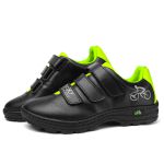 Sapatilha Ciclismo Pedal Sem Clip Bike Verde Oxy Shoes 1072