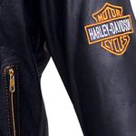 Jaqueta de Couro Harle﻿y Davidson Slim 