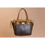 Bolsa em Couro Legítimo Lezard Café / Cela - 40911