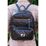 Mochila em Couro Legítimo de Mão e Ombro