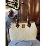 Bolsa em Couro Legítimo Lezard Cru / Café - 40947