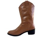 Bota cano médio em Couro Legítimo - Cela - 19092