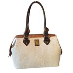 Bolsa em Couro Legítimo Lezard - Off White / Cela - 40947