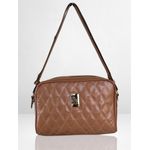 Bolsa em Couro Legítimo Preto de Transversal Cela - 40971