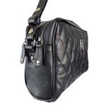 Bolsa em Couro Legítimo Preto de Transversal Preto Floter - 40971