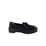 Mocassim Ravena em Couro Legítimo - Preto - 1302