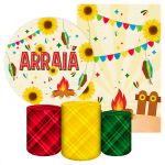 Kit 5 Capas Tema Festa Junina 2186