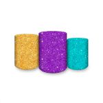 Trio Capas Cilindros Sublimados Glitter 240