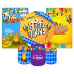 Kit 6 Capas Tema Festa Junina 2663
