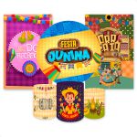 Kit 6 Capas Tema Festa Junina 2664