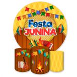 Kit 4 Capas Tema Festa Junina 7050