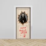 Capa Porta Tema Halloween 7159