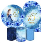 Kit 4 Capas + Romano Tema 15 Anos 7068