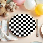 Kit 48 Capas Sousplat Sublimados Tema Quadriculado 16