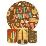 Kit 4 peças Full Tema Festa Junina 1025