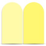 Capa Painel Romano Sublimado Tema Liso Cor Amarelo Pastel 12