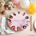 Kit 48 Capas Sousplat Sublimados Tema Princesas 23