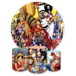 Capa Painel + Trio Capas Cilindros Sublimados Tema One Piece 1478